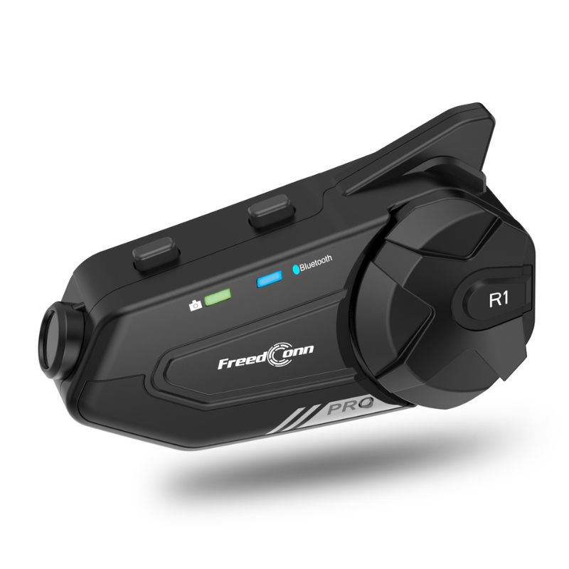 Intercomunicador Para Moto FreedConn R1 Pro Con C mara 2K WiFi